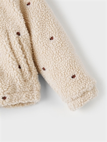 LIL ATELIER Mariehøne Teddy Jakke Nalo Fog